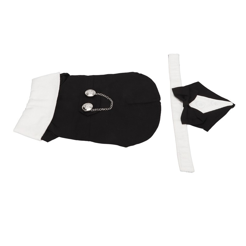 Dog Suit Soft Breathable Fashionable Bow Tie Puppy Costume for