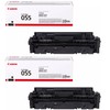 Canon Genuine 055 Black Toner Cartridge 2-Pack