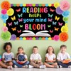 gisgfim Reading Makes Your Mind Bloom Classroom Bulletin Board Decor