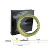 (WWF1F) - Aventik Long Front Taped Fly Line Sure Cast