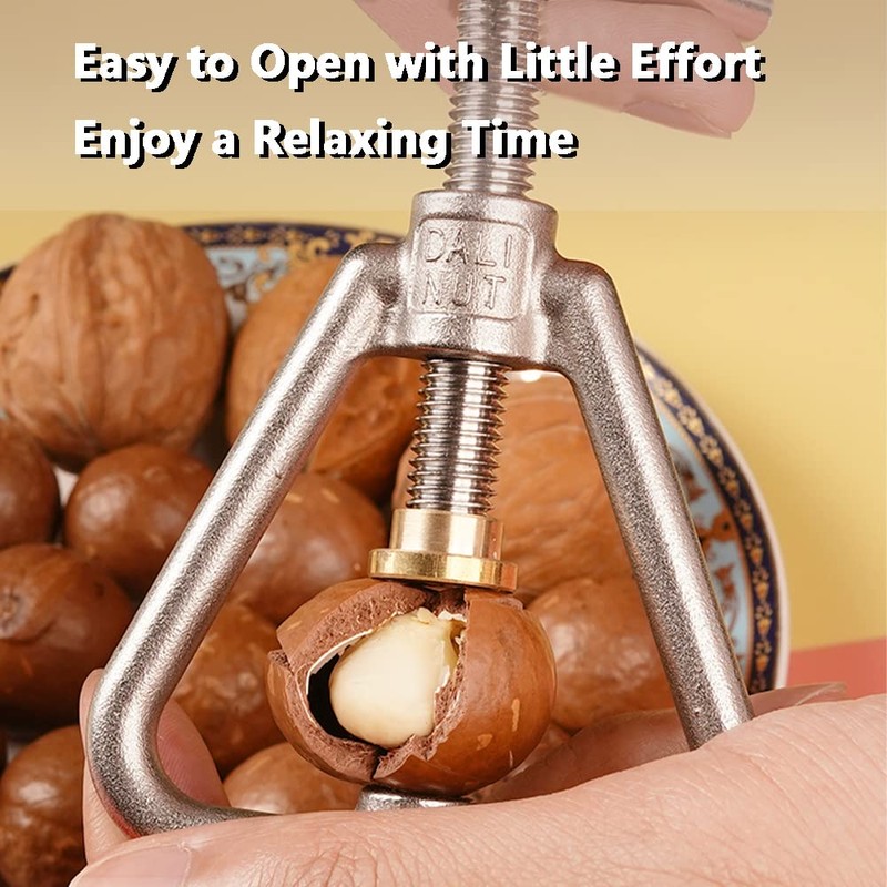 Metal Nut Cracker Tool Nutcracker Kitchen Tool Stainless Steel Pecan
