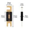 VEXUNGA ANL Fuse 400A Blade Fuses 400 Amp 32VDC 400Amp