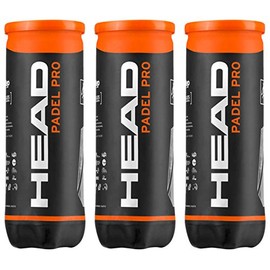 Head Padel Pro WPT Pack of 3 Cans of Padel Balls