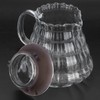 Fdit Transparent High Borosilicate Glass Coffee Pot Exquisite Coffee Maker