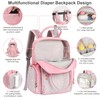 AOMAY Diaper Bag Backpack - Mommy bag for hospital, Travel