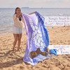 WEKAPO Beach Blanket Waterproof Sandproof Oversized Extra Large Sand Free