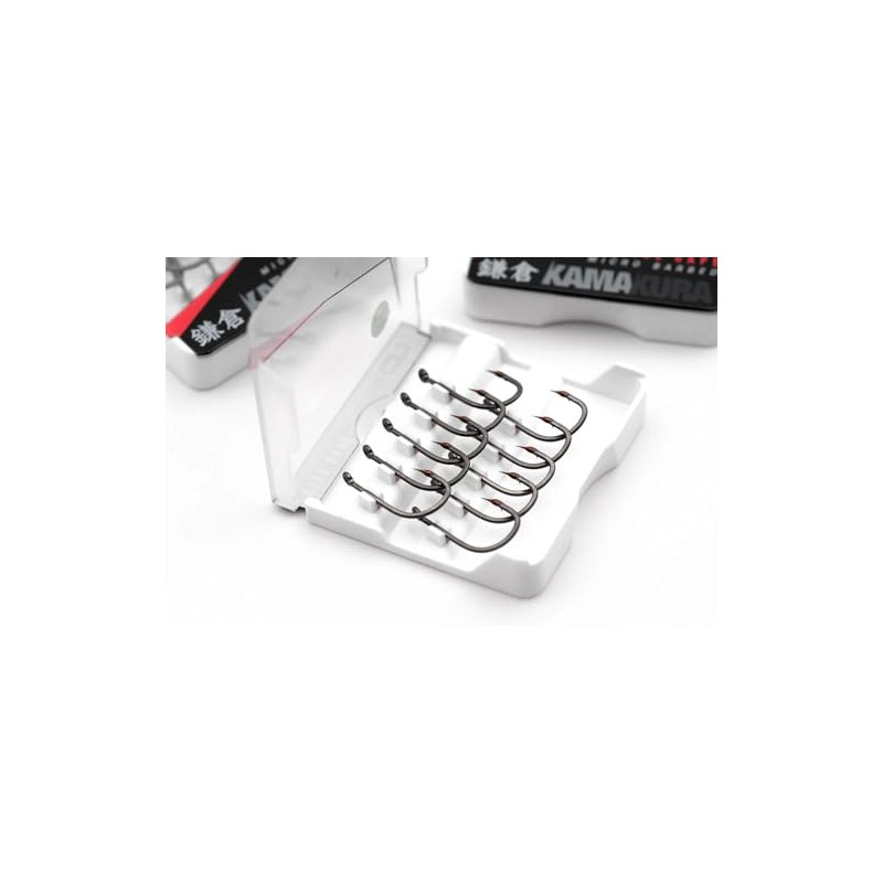 Korda Kamakura Wide Gape Barbless Hooks - Size 4 |