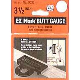 Adjustable Clamp 3-1/2in Mark Hinge Mortise