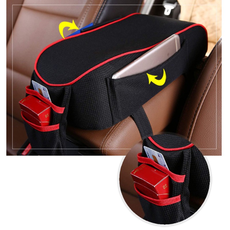 EGBANG Car Armrest Cushion, Auto Center Console Armrest Pillow, Memory