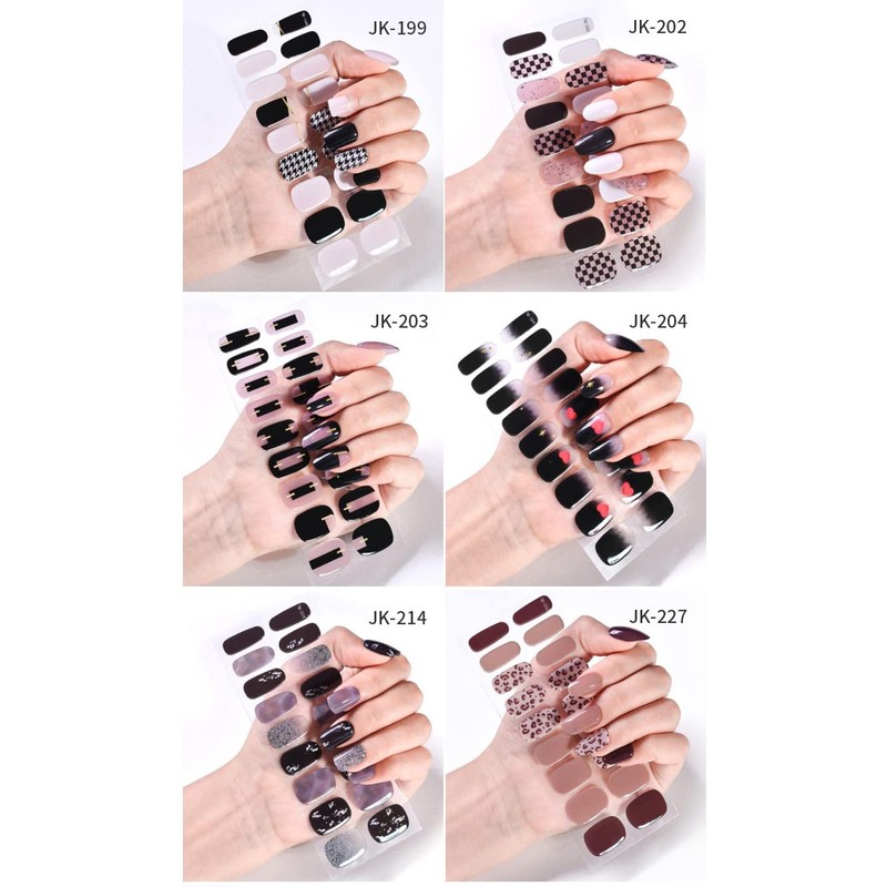 NTEROOKIE UV Phototherapy Semi Baked Gel Nail Patch (JK097)