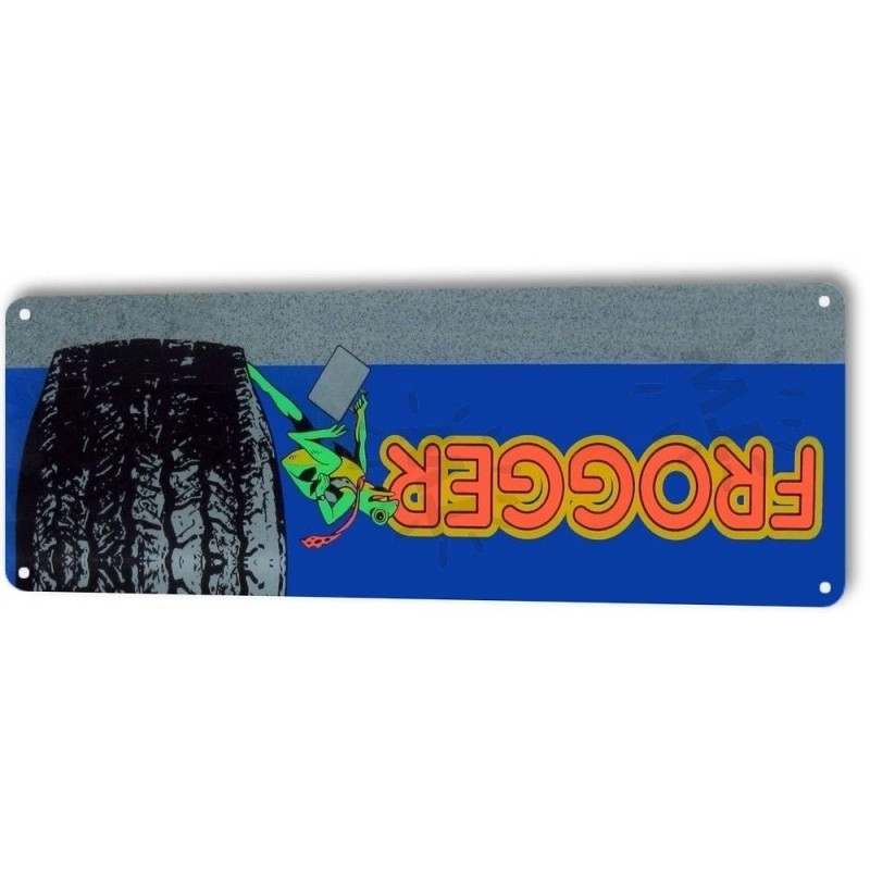 Frogger Classic Atari Arcade Marquee Game Room Cave Wall Decor