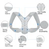 FDEETY Back Straightener Back Support Belt Adjustable Straight Posture Trainer