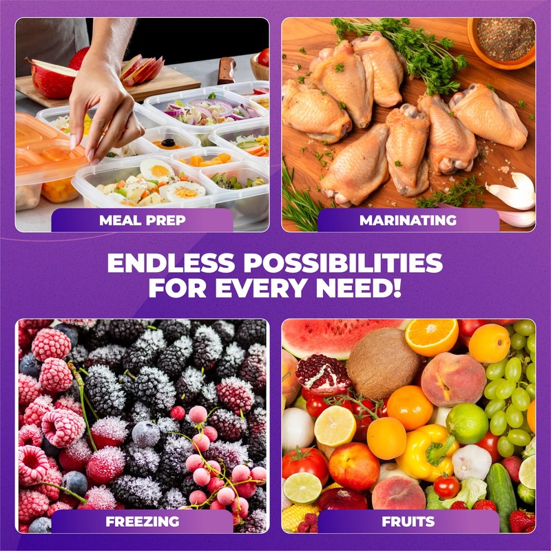 DURRA BEST. 2 Gallon Extra Large Storage Zip Bags -