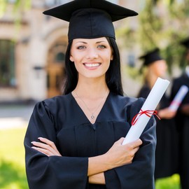Joxevyia 2025 Graduation Gifts for Her Compass Necklace Comes in Cap Box with Quote Cards for High School College Middle School Grads