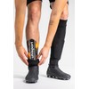 uhlsport Pro Lite Plus Unisex Youth Football Shin Guards, Black/Naranja