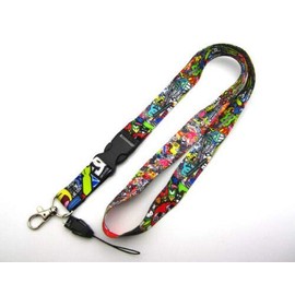 MyldanAutoDesign STICKERBOMB LANYARD JAP JDM EURO DRIFT CAR TRACK MOD GIFT STICKER BOMB KEYRING