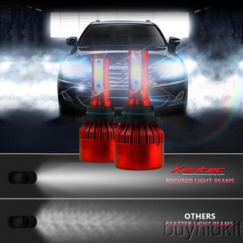 FluxBeam LED 2X HYPER WHITE HB4 9006 LED Headlight Kit