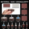 Flap Sander Set 80 Grit Flap Sander Sanding Attachment -