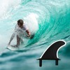 iBOARD Soft Top Surfboard Fins Foam Surf Board Accessories |3
