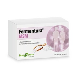 Aura Natura Fermentura MSM (Methylsulfonylmethane) with Fermented Antioxidant Mix - 60 Capsules