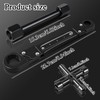 Ponpon Angle Stop Wrench Kit, Plumbing Tools, Angle-on Plumber Wrench