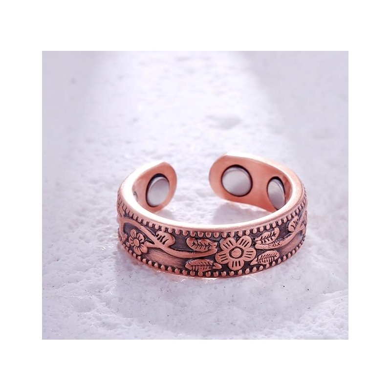 Copper Magnetic Ring for Women Ring Ladies Fingers Thumb Copper