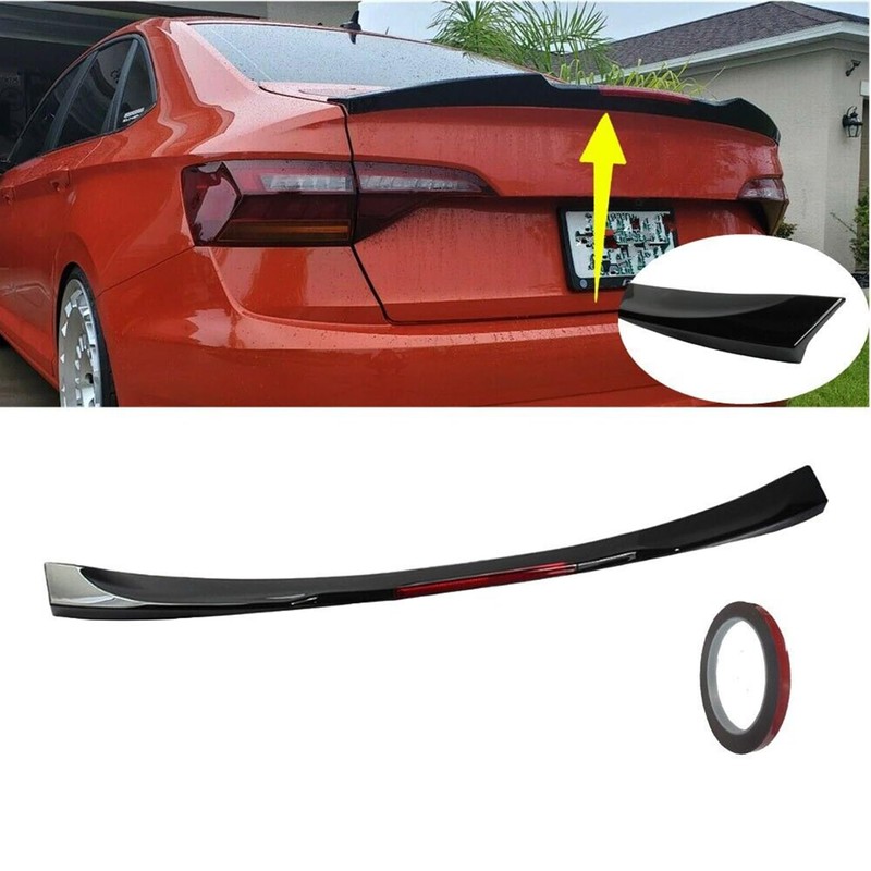 Rear Trunk Lip Spoiler Blade Style Wing Fit for Volkswagen