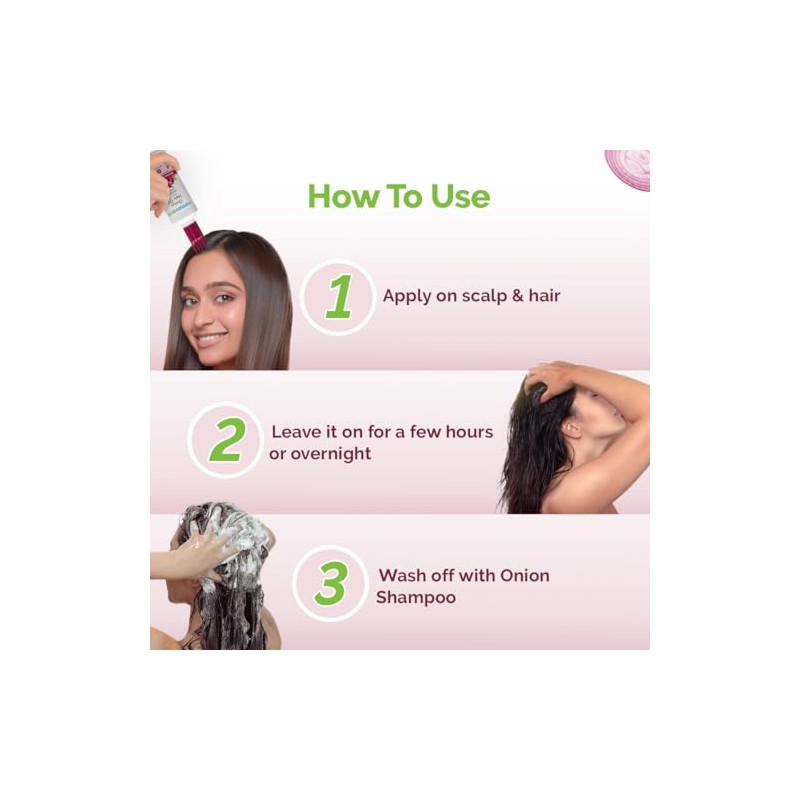 MAMAEARTH Aceite de Cebolla para Crecimiento del Cabello y Control