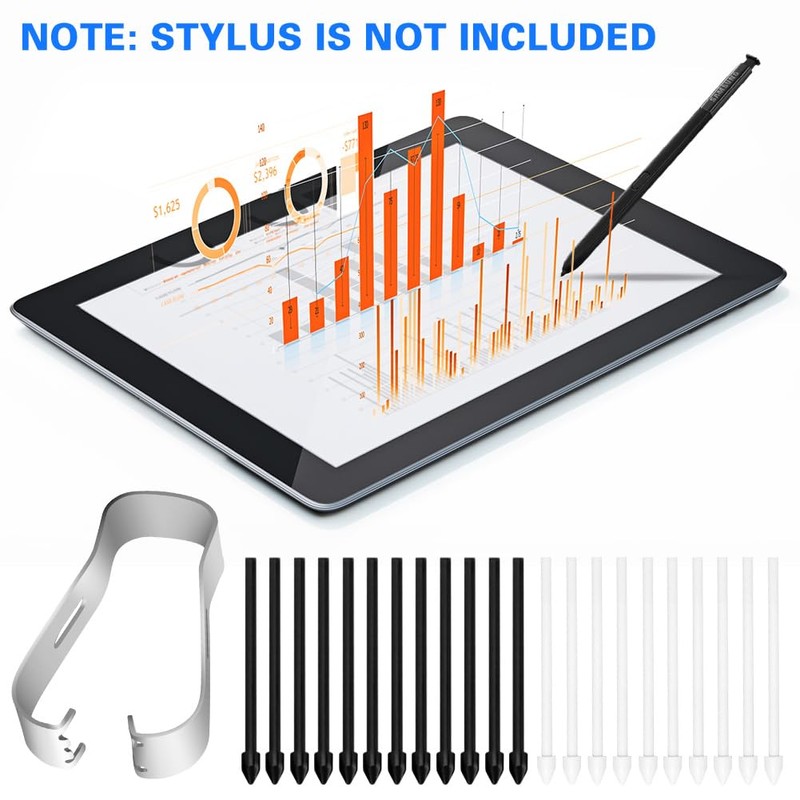 Flintronic S-Pen Replacement Tips, Pack of 22 Replacement Touch Stylus