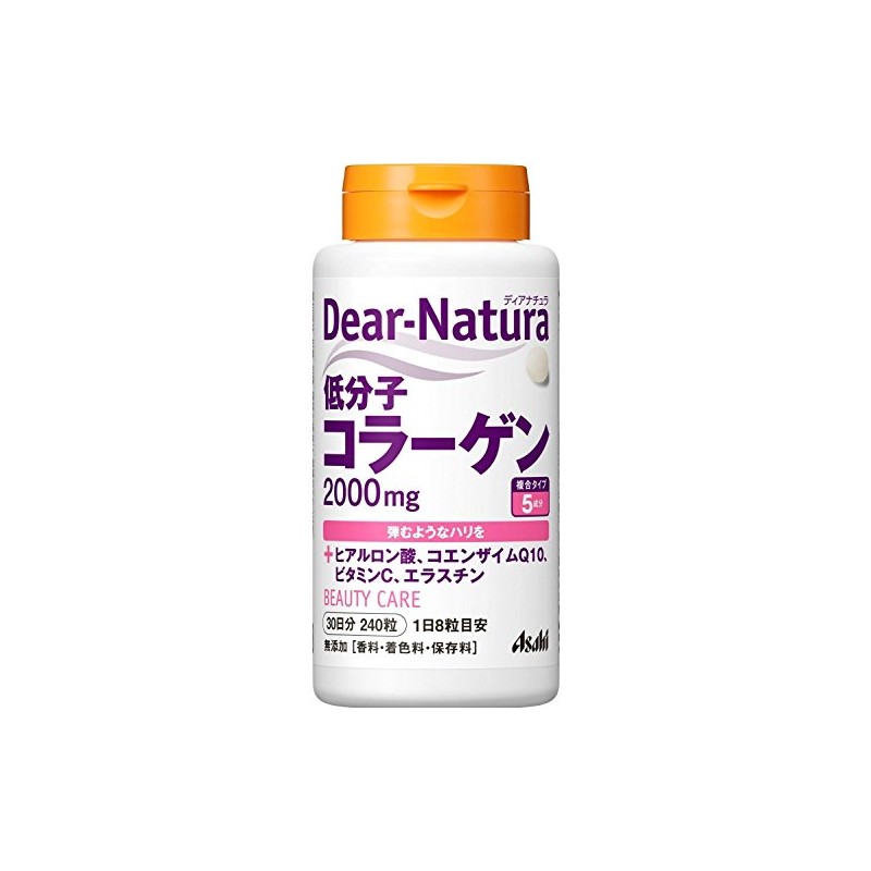 Asahi Group Food Dianatura Low Molecular Collagen, 240 Pieces