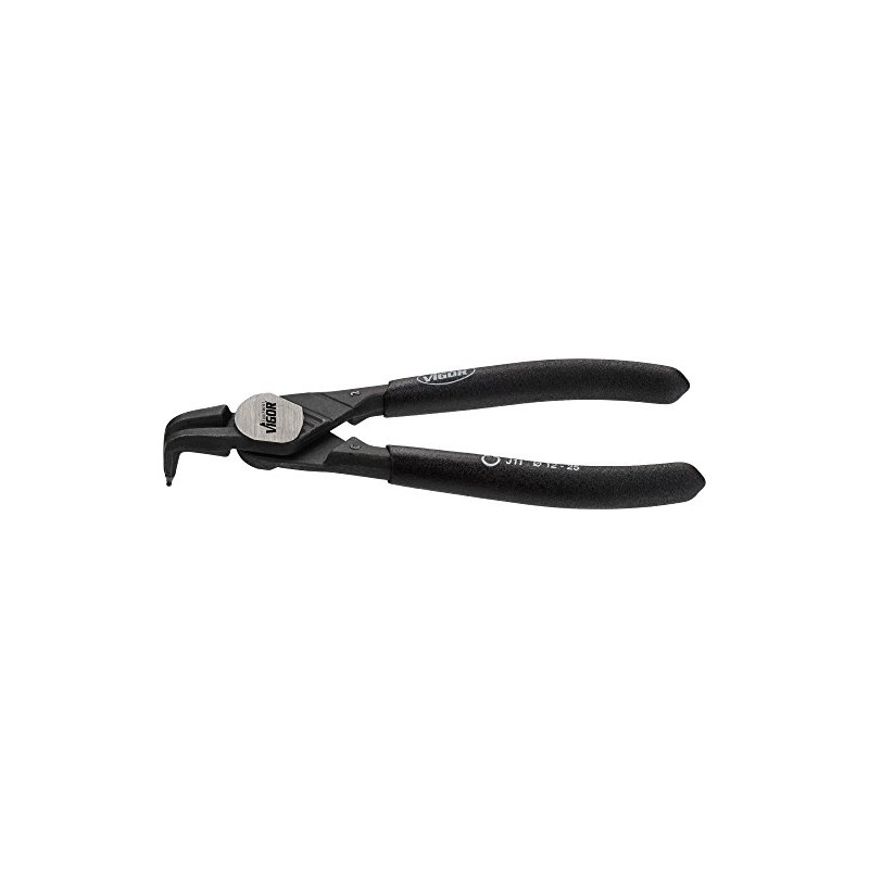 VIGOR V4428 140 mm Circlip Pliers Bent/Borehole - Multi-Colour