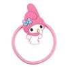 Tee's Factory Sanrio SR-5537621MM Rubber Hair Elastics, My Melody, Φ1.8