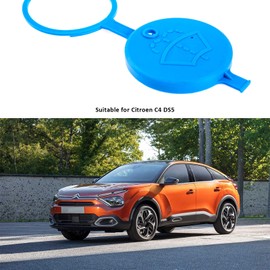 EMSea 2X Windscreen Washer Cap 643230 Car Windshield Washer Bottle Cap Windshield Washer Fluid Cap Compatible with 106 205 206 207 307 C15 C2 C3 C4 C5
