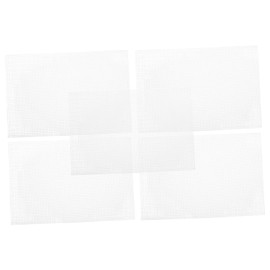 jojofuny Embroidery Mesh Fabric Sheets 30x20cm Plastic Canvas Cross Stitching Blank Perfect for DIY Yarn Crafts