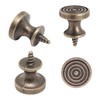 BUXIMN 12pcs Mini Drawer Pulls, Small Knobs for Jewelry Box,