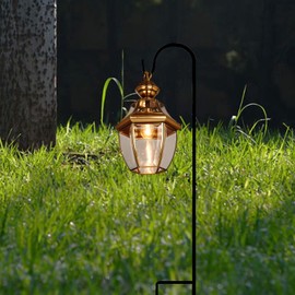 XFF Shepherds Hook,Adjustable Shepherd Hook,39 Inch high 0.8 Centimeter Thick Metal Garden Hooks for Hanging Birdhouses Solar Lights Flower Pots Lanterns Wedding Decor(Black), DY_100Muyang_1, 1 Pack