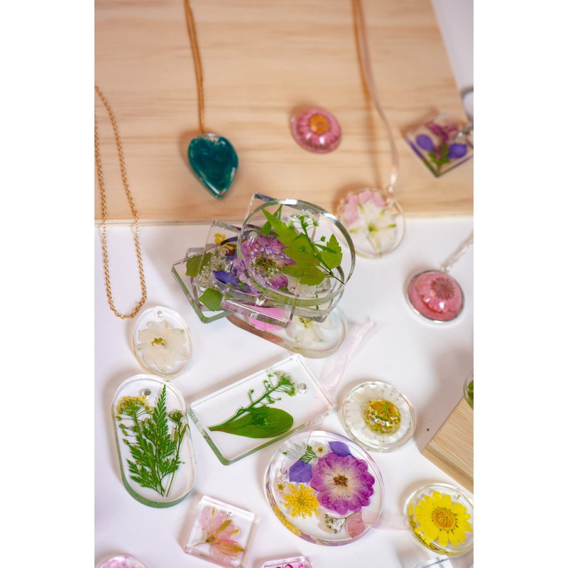 Pebeo 4 Silicon Moulds Geometric Board, Assorted, 1 Planche