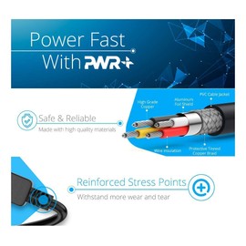 3 Prong TV Power Cord 12 Ft Cable for LG TV 42LK450 42LK520 42LG30 42LG50 55LW5600; Dynex TV DX-26L150A11 DX-LCD32-09 DX-L42-10A DX-55L150A11 DX-37L150A11; Vizio, Panasonic Viera (UL Safety Certified)