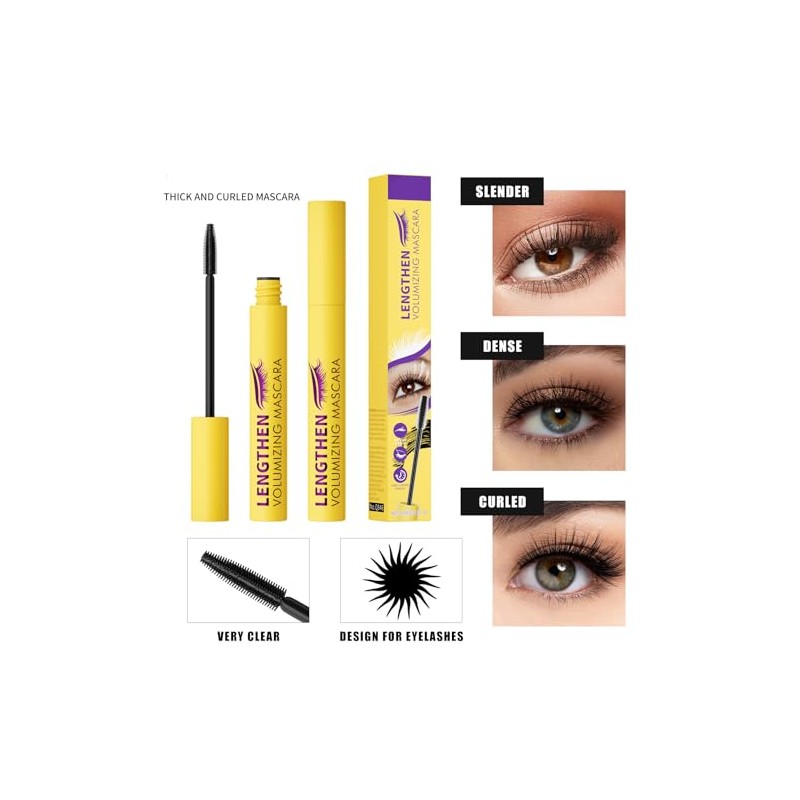 Bubble Mascara – Lightweight Volumizing Mascara for Fluffy, Lifted Lashes