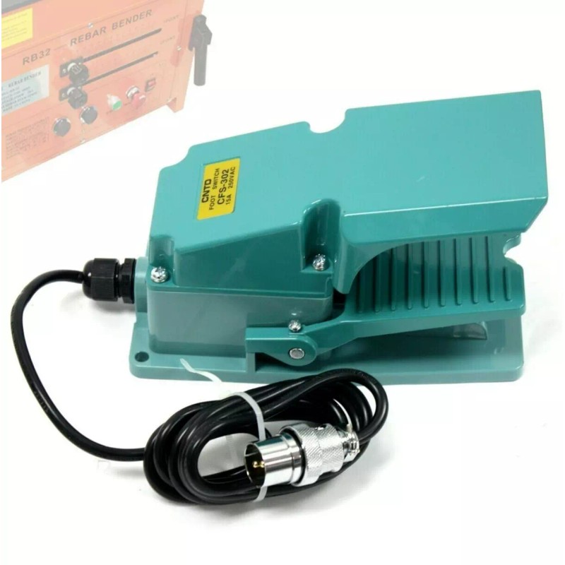 CNTD Foot Pedal Switch( model CFS-302) for Rebar Bender RB-258A