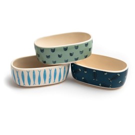 Park Life Designs 5.25" Oval Cat Dish (Faro)