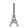 Homeford Metal Eiffel Tower Paris France Souvenir, 6-inch, Silver