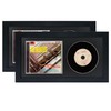 Hodeframe 2 Pack CD Frame，14.4" x 7.9" CD Display Frame