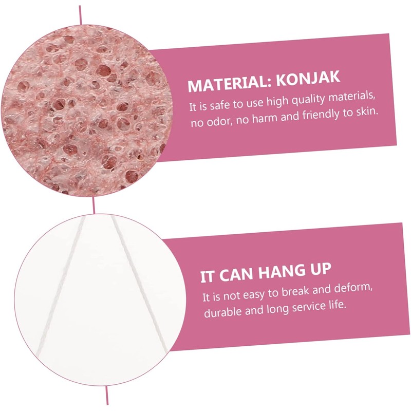 Esponja Facial Exfoliante De Limpiador Para Maquillaje Esponja De Para