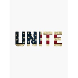 MAGNET Unite Magnetic Vinyl Car Bumper Sticker 5"