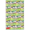 Cotton Tea Towel Printed in The UK Puffins and Sea