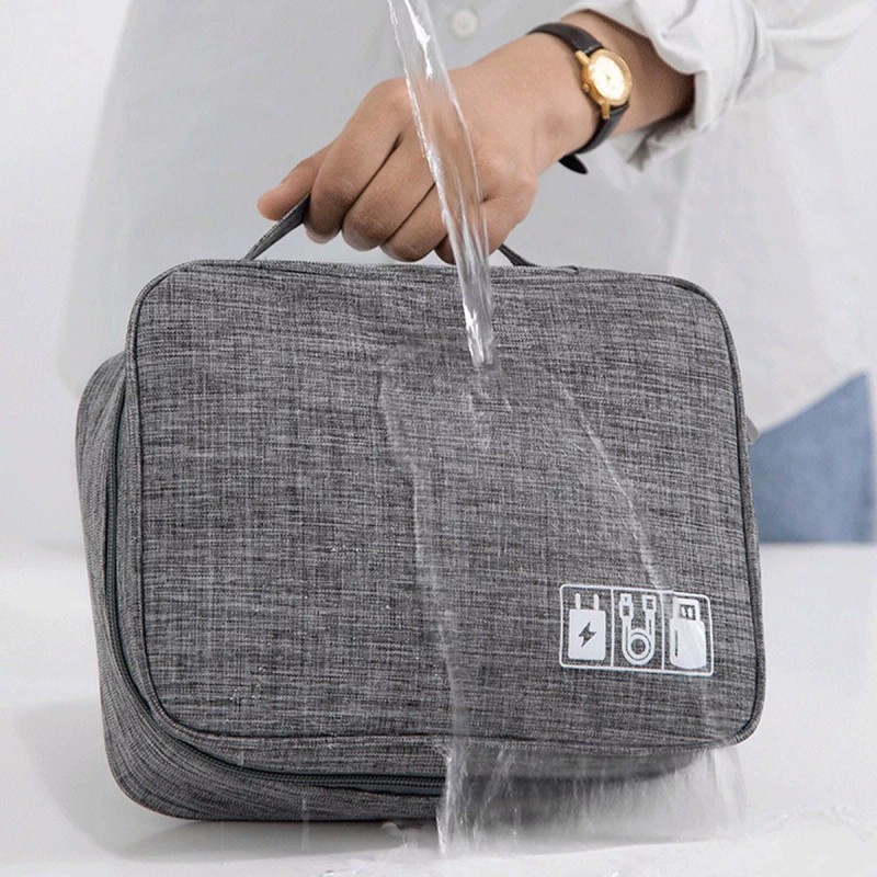 Dolores Estuche Cargador Usb Organizador Bolsa De Cables Impermeable