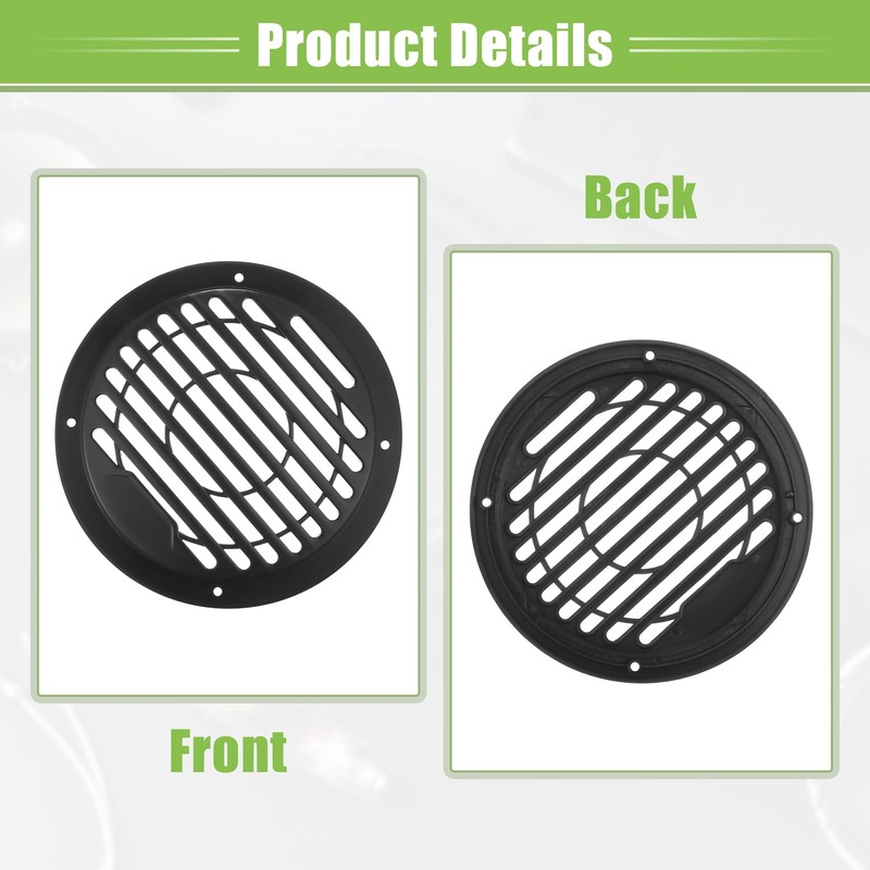 A ABSOPRO 4.5 Inch Car Speaker Grille Cover Round with