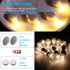 LOGUIDE Small LED Lights, 24 Pack, Battery Powered for Paper