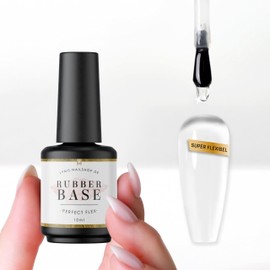 Rubber Base Gel Perfect Flex 10 ml Bottle · Flexible Rubber Building Gel Clear LED/UV & Primer Gel · Lynis-Nailshop.de